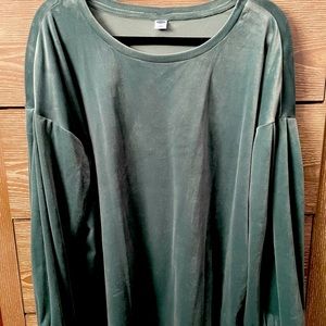 Old Navy velvet sweater